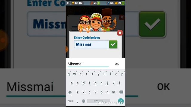 Промо-код на секретного персонажа в Subway Surf + бонус в комментариях. смотреть онлайн