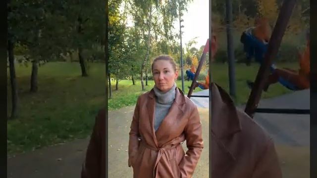 Детская площадка в сквере М. Рубцовой, г. Химки смотреть онлайн