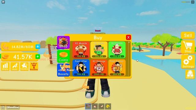 DESBLOQUEEI O ESTÁGIO 3 E LEVANTEI UM CONTAINER! (Lifting Simulator Roblox)