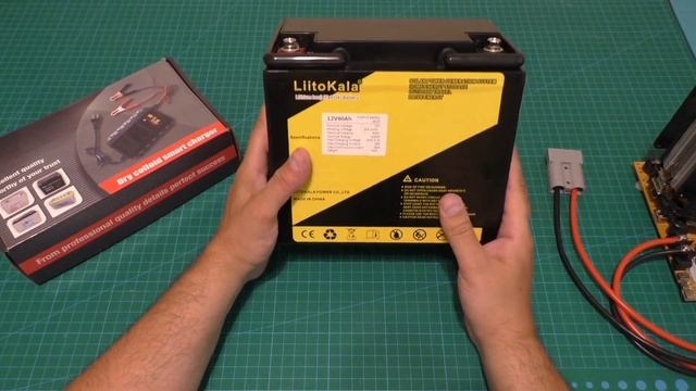 LiitoKala 12V 60Ah LiFePo4 Ličio Geležies Fosfato Akumuliatorius Echolotams. Iš Aliexpress