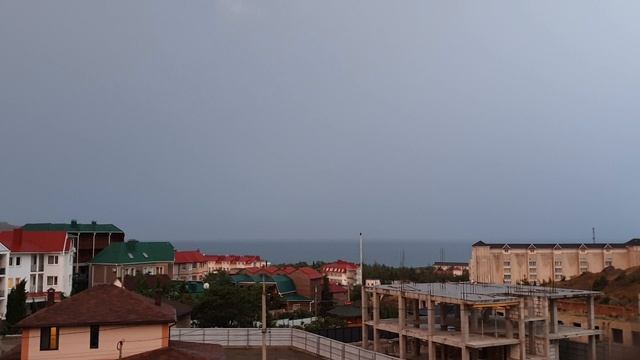 Гроза в Судаке, Крым (3) смотреть онлайн