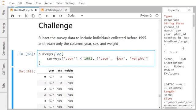 Data Carpentry - Data Analysis and Visualization with Python - Part 2 смотреть онлайн