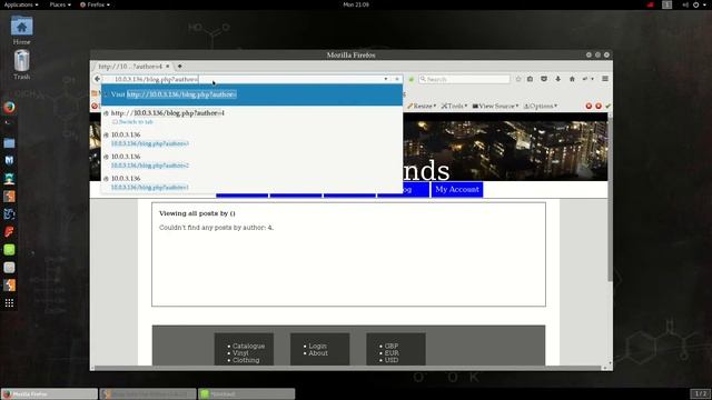 Seattle v0.3 - Username Enum, Insecure DOR & Free vinyl :P (level 1) смотреть онлайн