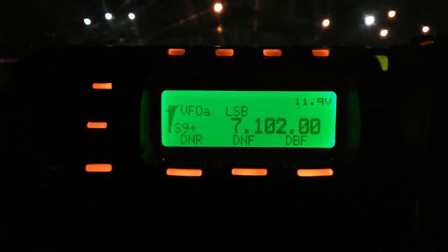 QSO c UT7IC. Запись из автомобиля с YAESU FT-857 смотреть онлайн