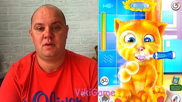 My Talking Ginger in Real Life VS Talking Ginger in the Game смотреть онлайн