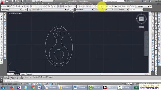 Học AutoCAD online 2D-Part 2/8(tt) смотреть онлайн