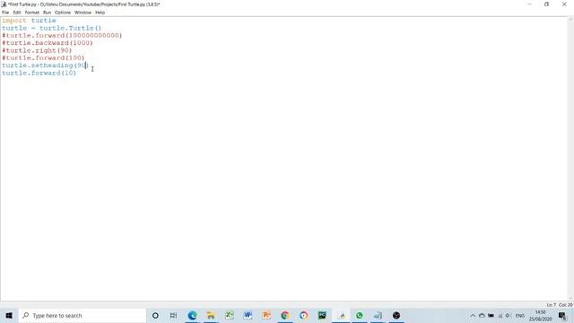 PYTHON TURTLE All the basics смотреть онлайн