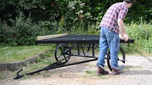 Shepherds Hut Build Part 1 Chassis смотреть онлайн