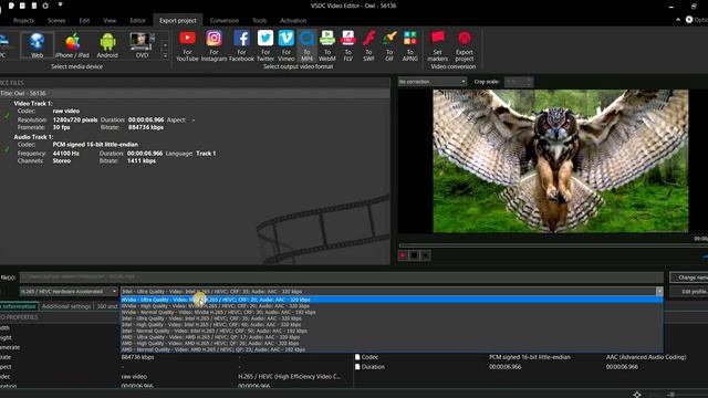 Best Quality Export Settings For YouTube - VSDC Free Video Editor Tutorial