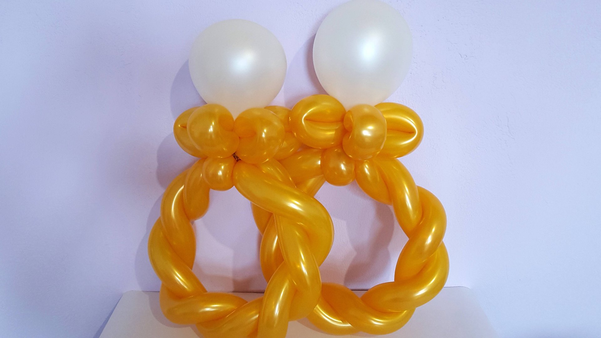 Кольцо из шаров. Мастер класс. Как сделать. Balloon ring. Balloons. DIY. Hand made. How make смотреть онлайн