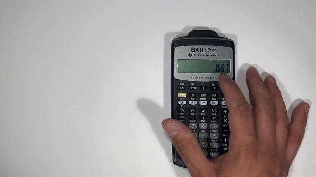 TI BA II Plus Calculator Tutorial - Displayed Value Vs Internal Value