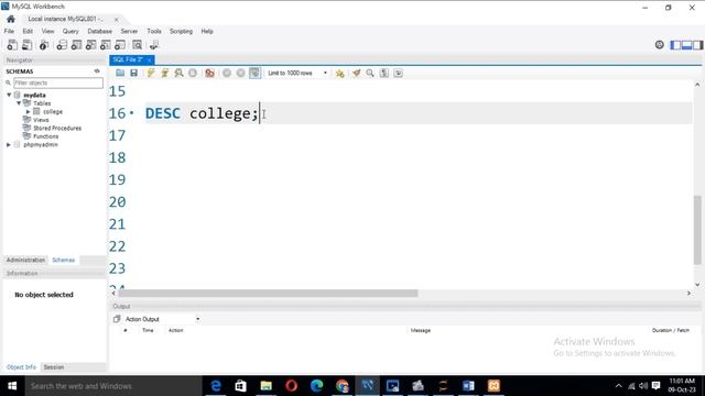HOW TO DESC TABLE IN MYSQL: PART-5 смотреть онлайн