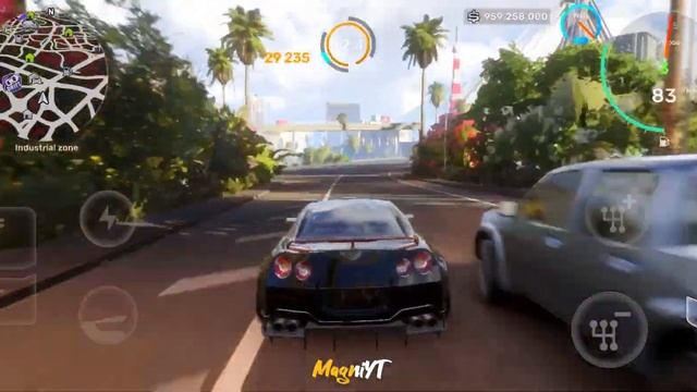 Carx street - Nissan GTR 35 Samsung s22 gameplay смотреть онлайн