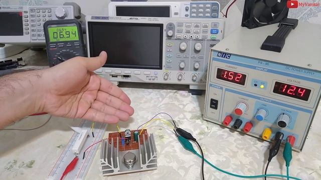 LM317 Current Boosting Circuits [2N3055, MJ2955] смотреть онлайн