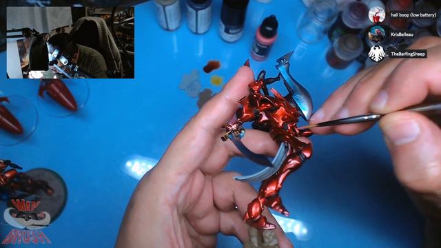 Painting details of Chrome Aeldari Wraithlord Getting Projects Done! ep127 смотреть онлайн