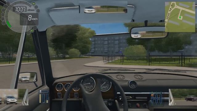 Как трогаться на механике | City Car Driving смотреть онлайн