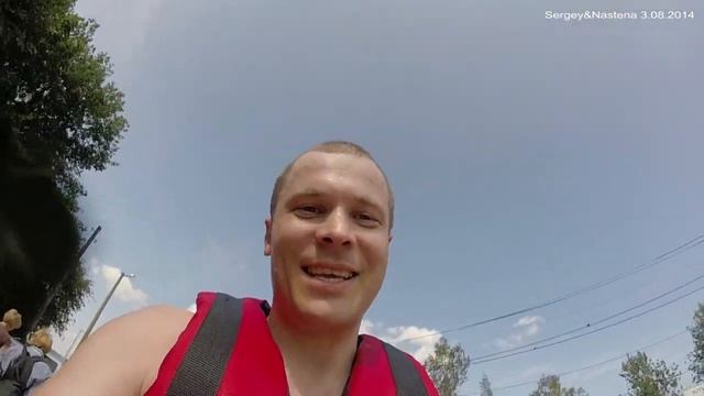 Рафтинг в Лосево 03.08.2014 смотреть онлайн