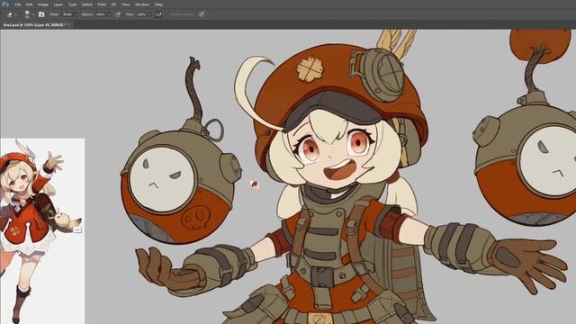 Genshin Impact - Grenadier Klee | Fanart Remix ep.1 смотреть онлайн