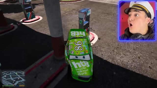 Robando Coches de CARS en GTA 5 !!?? смотреть онлайн