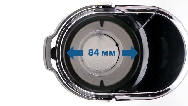 Соковыжималка Bosch VitaJuice с большим загрузочным отверстием. смотреть онлайн