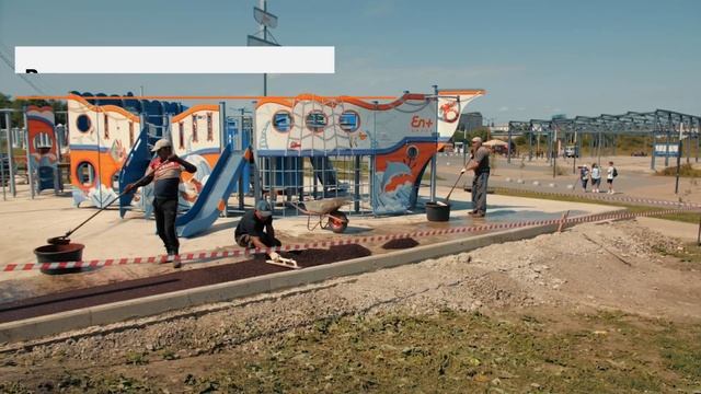 Новая детская площадка в Черемхово смотреть онлайн