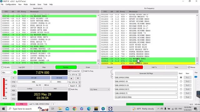 Xiegu X6100 or Xiegu G90 can work QRP смотреть онлайн