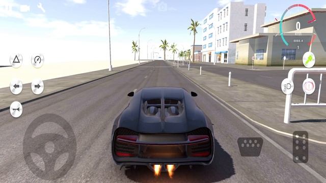 Bugatti Chiron Top Speed in Ultimate Car, 3D Driving Class, Real Driving School, Car Simulator 2 смотреть онлайн