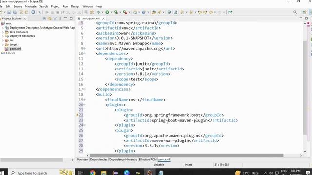 How to create a simple spring mvc project смотреть онлайн