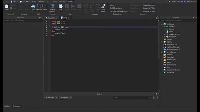 Простые и сложные условия | Уроки По Скриптингу #3 | Roblox Studio | смотреть онлайн