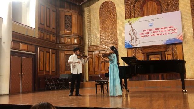 #386 Passacaglia//Handel - Halvorsen//for Violin and Viola//Ruby Ngoc Minh & Nguyen Dung//8/1/2024 смотреть онлайн