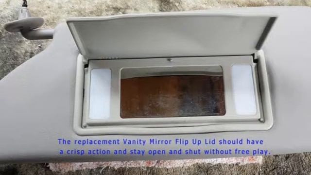 Ford Mondeo Mk2 Ghia Sun Visor Vanity Mirror replacement смотреть онлайн