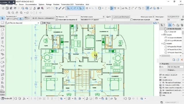 importer un fichier PDF sur archicard 22
