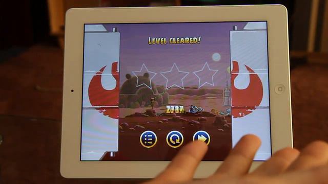Обзор Angry Birds Star Wars смотреть онлайн