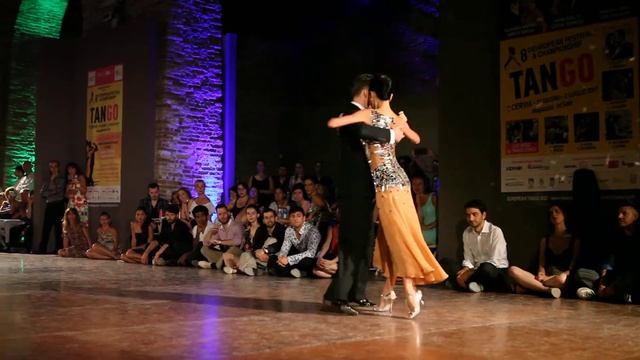Dmitry Vasin & Sagdiana Hamzina 2/3 - 8th European Tango Festival & Championship Cervia 2017 смотреть онлайн