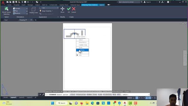 CARA MERUBAH GAMBAR 3D KE 2D DI AUTOCAD 2021 смотреть онлайн