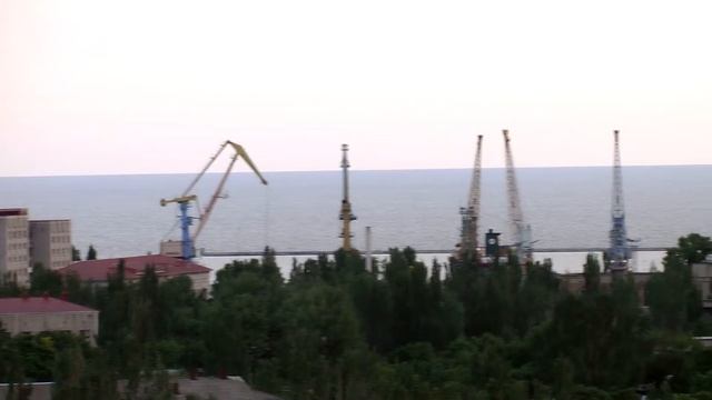 Бердянск со смотровой (так снимает "мыльница " - 3) смотреть онлайн