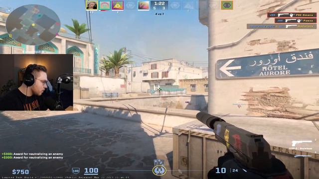 ohnePixel hits INSANE USP-S pistol 3k in Counter Strike 2 (CRAZY) смотреть онлайн