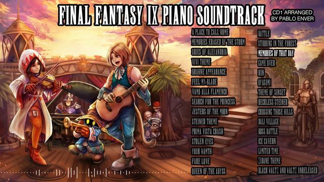 🎹Final Fantasy IX - Piano Soundtrack (CD1) 🎹