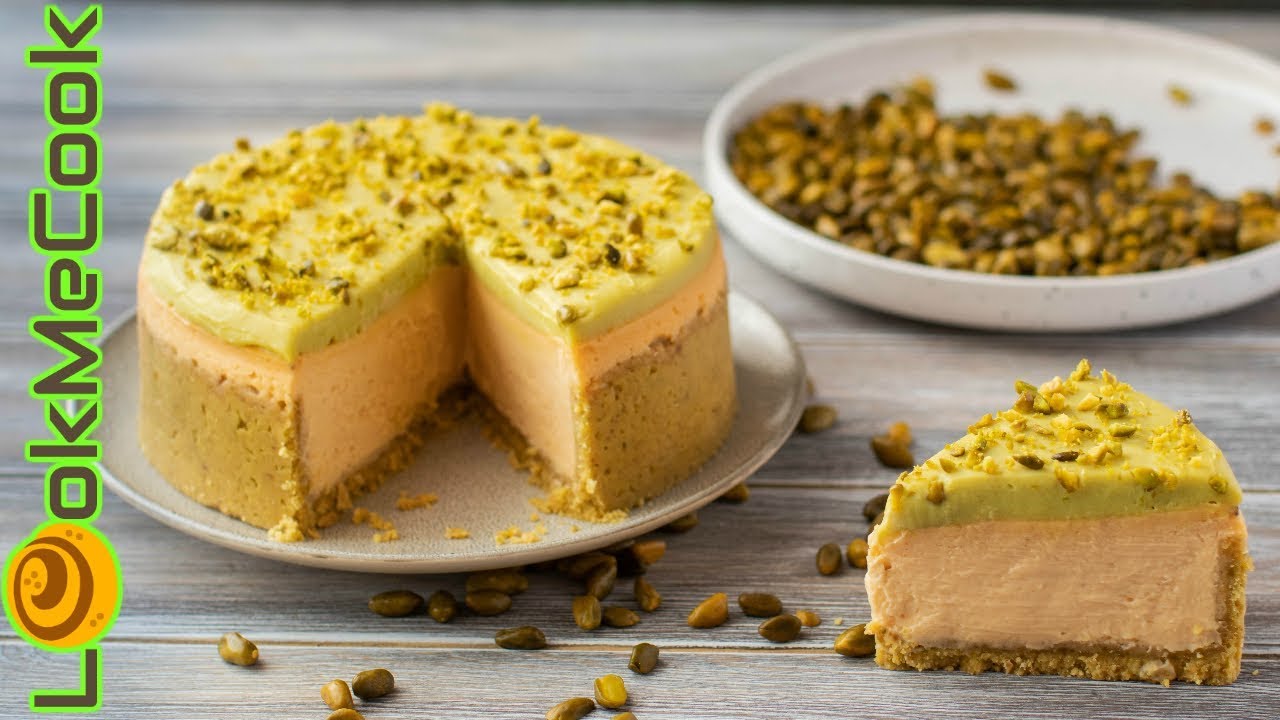 ЧИЗКЕЙК МАНГО С ФИСТАШКАМИ. Рецепт фисташкового сабле. Намелака. смотреть онлайн