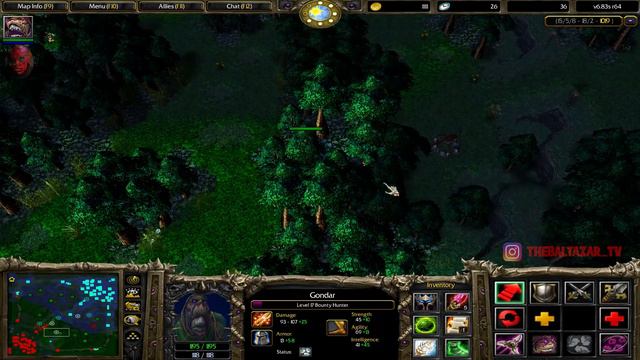 DOTA BOUNTY HUNTER THE RICHEST HERO IN GAME! (KILLING ALL!!!) смотреть онлайн