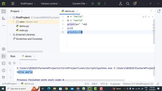 String Concatenation in Python | How to Concatenate Two String Variables смотреть онлайн
