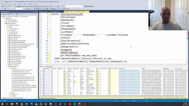 SQL Aliases and Joins смотреть онлайн