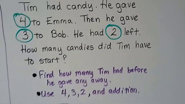 Grade 1 Math 3.12, Problem solving addition strategy, Draw a picture смотреть онлайн