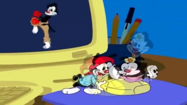 Animaniacs PC Game Pack Intro but with the original Animaniacs theme