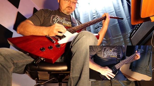 1 Amp, 2 Guitars, 3 Presets / Gibson Explorer & Gibson Flying V Through Three Line 6 Presets смотреть онлайн