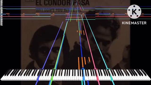 [Black Midi] Simon & Garfunkel : El Condor Pasa, 1.31 Million Notes, Blue Midi. смотреть онлайн