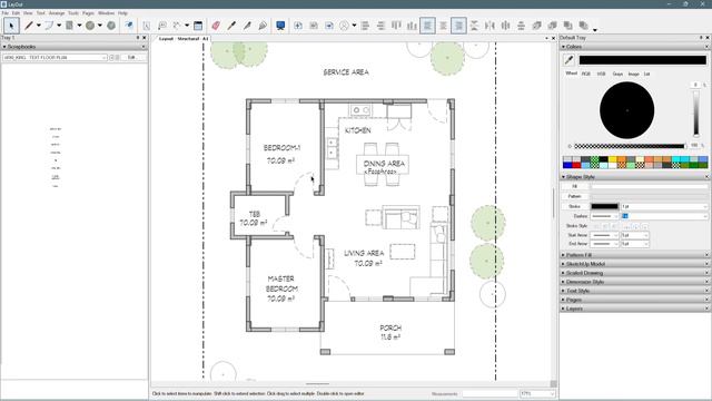 Tips create Auto-text Area in SketchUp Layout смотреть онлайн