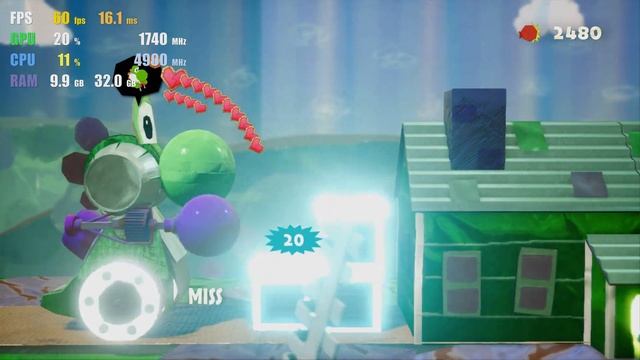 Yuzu EA 1357 | Yoshi's Crafted World HD 60FPS | Switch Emulator Gameplay смотреть онлайн