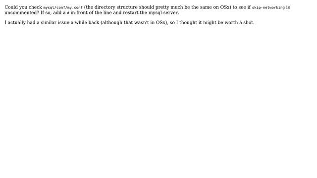 DevOps & SysAdmins: MySQL cannot connect via "localhost", only 127.0.0.1 (11 Solutions!!) смотреть онлайн
