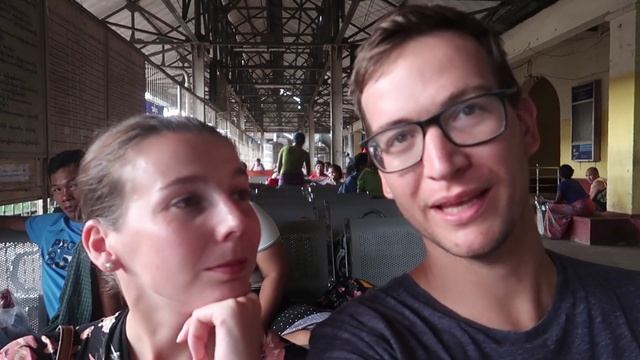 Ordinary Class Train in MYANMAR (24hrs of travel!) Hpa-an to Nay Pyi Taw | Myanmar Travel смотреть онлайн
